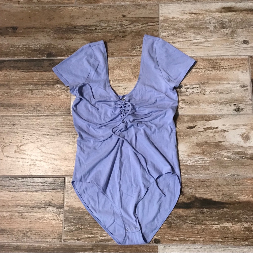 VS PINK lilac bodysuit